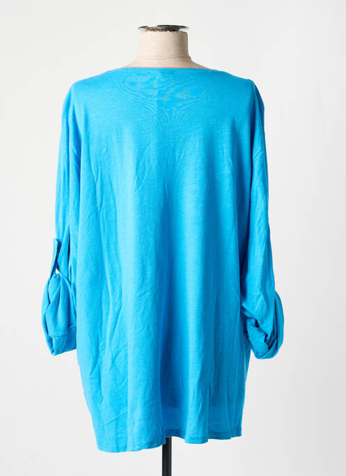 Tricou albastru PIMENT ROUGE femeie