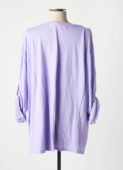Tricou violet PIMENT ROUGE femeie