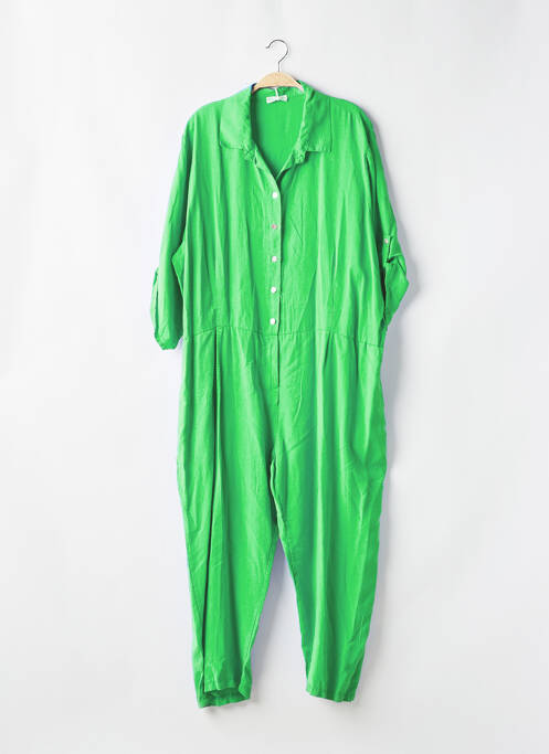 Salopetă-pantalon verde PIMENT ROUGE femeie