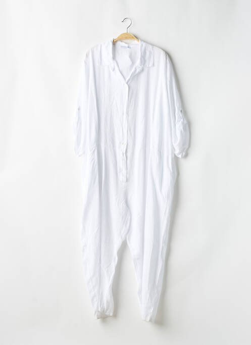 Salopetă-pantalon alb PIMENT ROUGE femeie