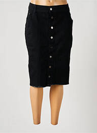 Fustă midi negru POMME ROUGE femeie