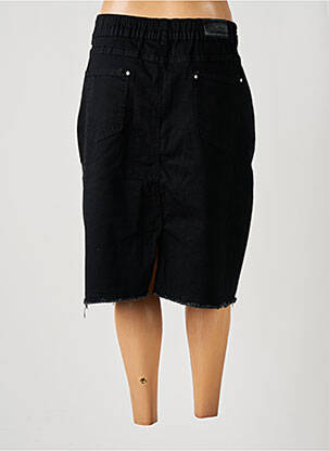 Fustă midi negru POMME ROUGE femeie