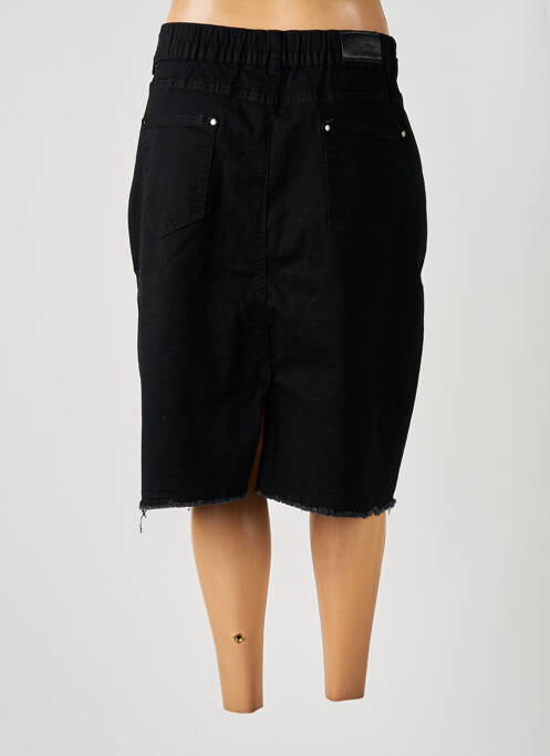 Fustă midi negru POMME ROUGE femeie