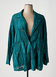 Sacou buzunare verde PIMENT ROUGE femeie