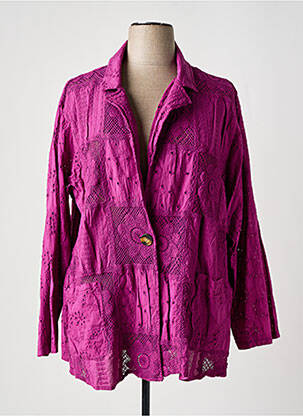 Sacou roz PIMENT ROUGE femeie