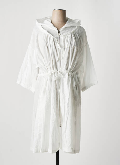 Trench alb POMME ROUGE femeie