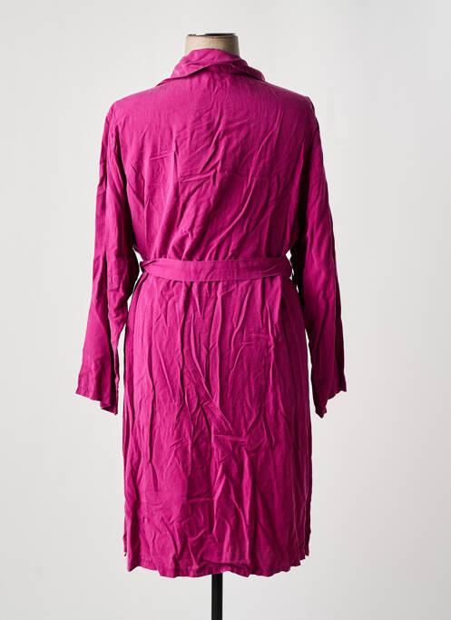 Trench violet PIMENT ROUGE femeie