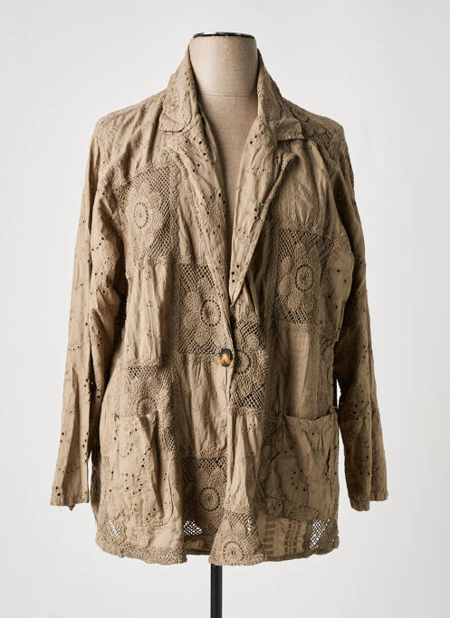 Sacou maro PIMENT ROUGE femeie