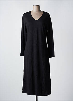 Rochie midi mâneci lungi mâneci lungi negru AGATHE & LOUISE femeie
