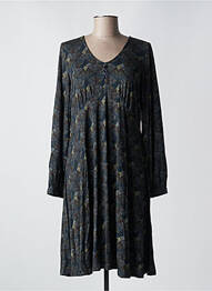 Rochie midi mâneci lungi mâneci lungi albastru AGATHE & LOUISE femeie