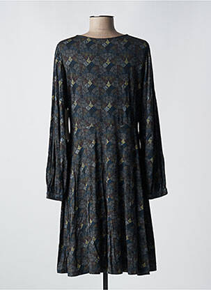 Rochie midi mâneci lungi mâneci lungi albastru AGATHE & LOUISE femeie