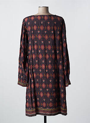 Rochie midi mâneci lungi mâneci lungi maro AGATHE & LOUISE femeie