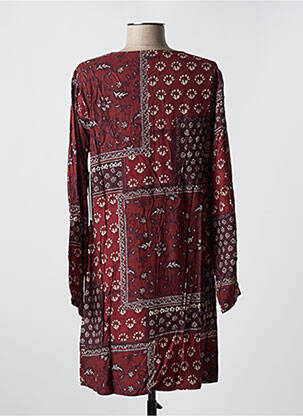 Rochie scurtă mâneci lungi mâneci lungi maro AGATHE & LOUISE femeie
