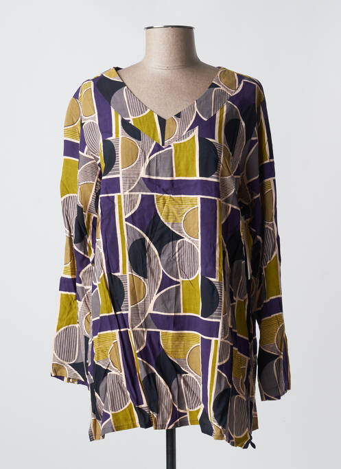 Tunică mâneci lungi violet AGATHE & LOUISE femeie