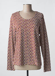 Tricou mâneci lungi mâneci lungi maro AGATHE & LOUISE femeie