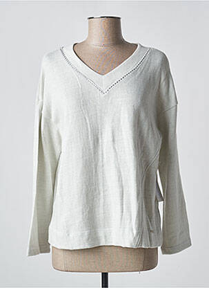 Pulover gri AGATHE & LOUISE femeie