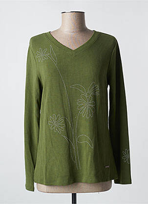 Pulover verde AGATHE & LOUISE femeie