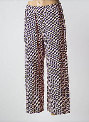 Pantalon larg roz AGATHE & LOUISE femeie