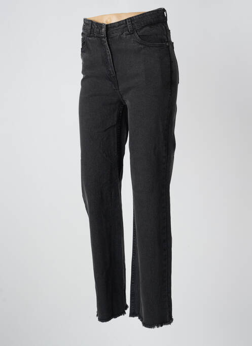 Blugi cu croială dreaptă negru AGATHE & LOUISE femeie