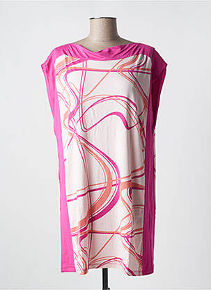 Rochie midi roz IMPETUS femeie