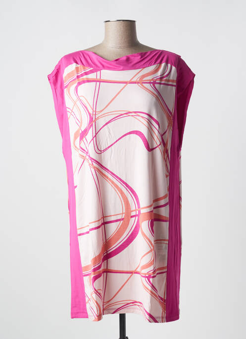 Rochie midi roz IMPETUS femeie