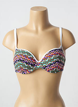 Sutien de costum de baie elasticitate top sutien modelat violet PASSIONATA femeie