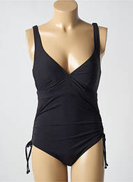 Costum de baie dintr-o singură piesă efect material satinat top sutien modelat negru PRIMADONNA femme