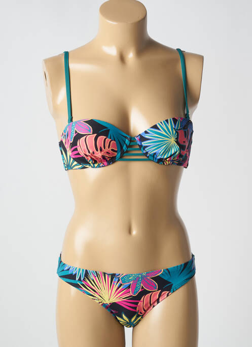 Costum de baie din două piese verde CHERRY BEACH femeie