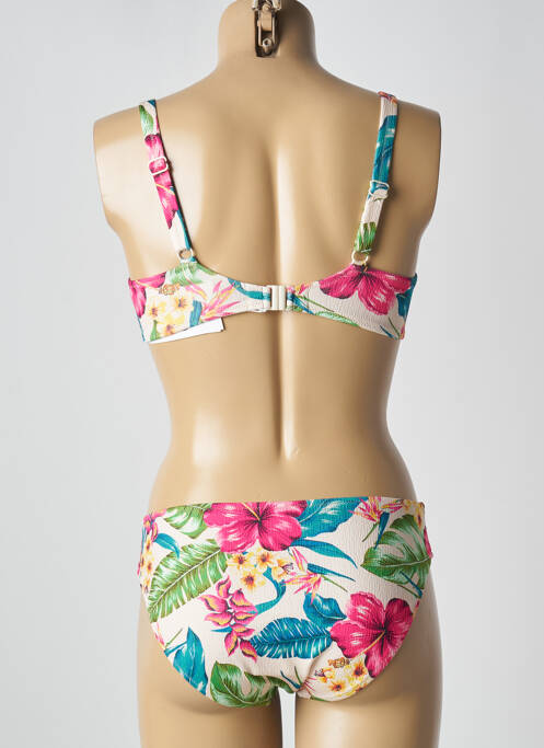 Costum de baie din două piese bej LIDEA femeie