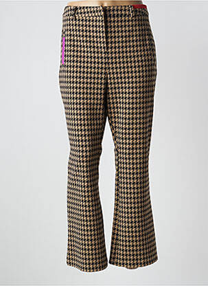 Pantalon evazat bej LOLA CASADEMUNT femeie