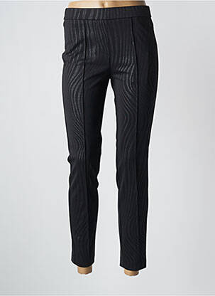 Pantalon 7/8 elasticitate mărime normală negru TONI femeie