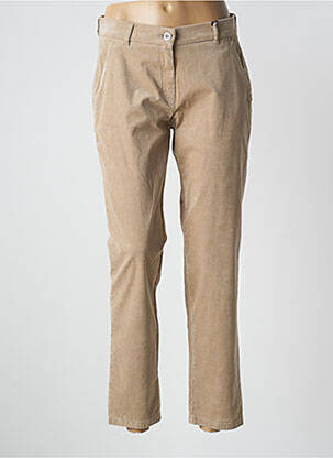 Pantalon chino talie joasă talie joasă bej TONI femeie