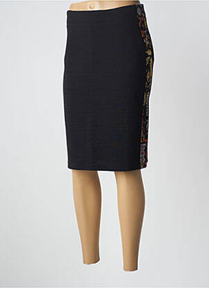 Fustă midi negru OLIVIER PHILIPS femeie