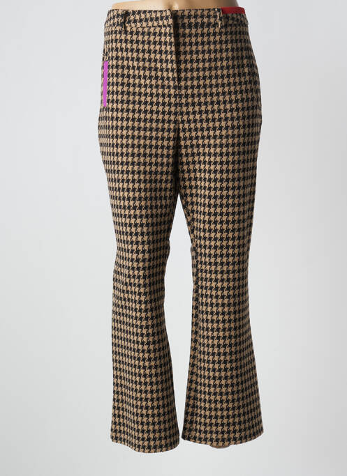 Pantalon evazat bej LOLA CASADEMUNT femeie