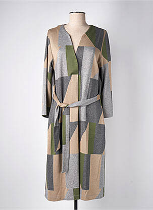 Rochie midi gri MARIA BELLENTANI femeie