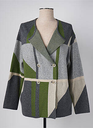 Vestă cu mâneci lungi gri MARIA BELLENTANI femeie