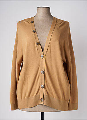 Vestă cu mâneci lungi bej MARIA BELLENTANI femeie