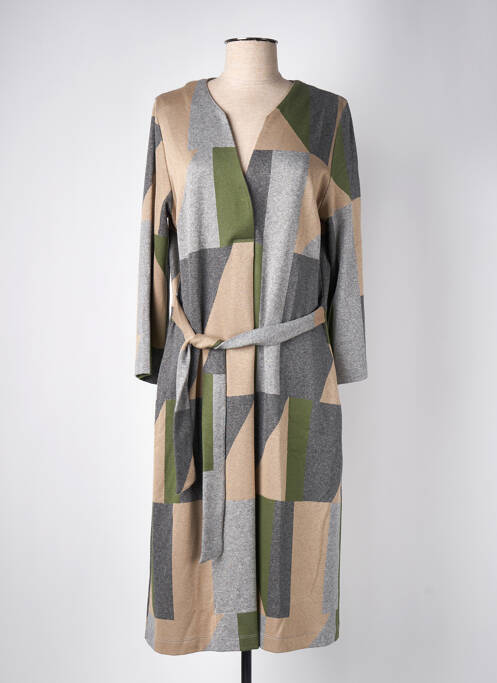 Rochie midi gri MARIA BELLENTANI femeie