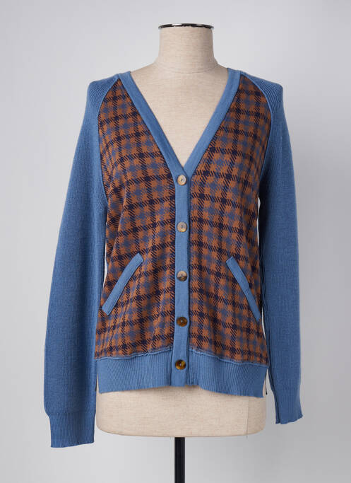 Vestă cu mâneci lungi albastru MARIA BELLENTANI femeie