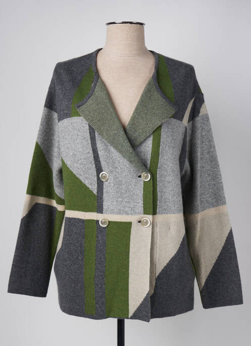 Vestă cu mâneci lungi gri MARIA BELLENTANI femeie