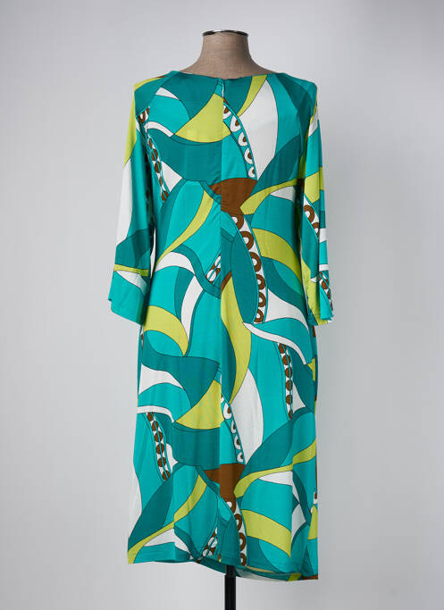 Rochie midi verde MARIA BELLENTANI femeie