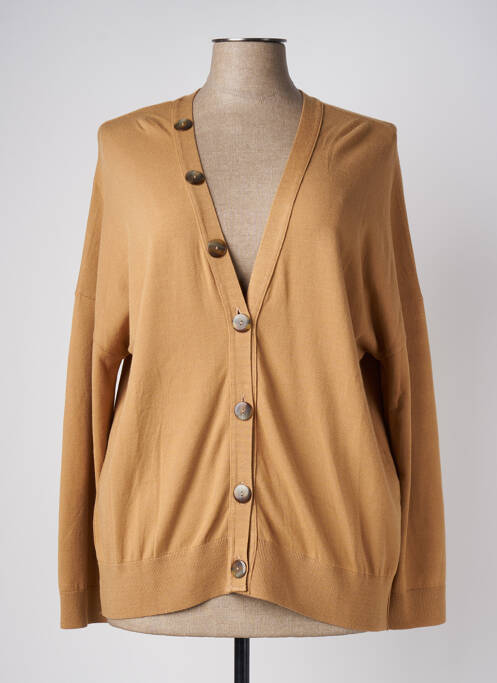 Vestă cu mâneci lungi bej MARIA BELLENTANI femeie