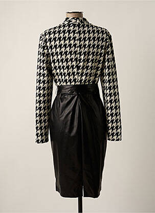 Rochie midi mâneci lungi mâneci lungi negru FRANK LYMAN femeie
