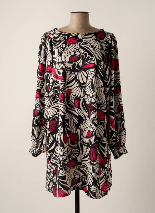 Rochie scurtă mâneci lungi mâneci lungi roz JANIS & JOHN femme