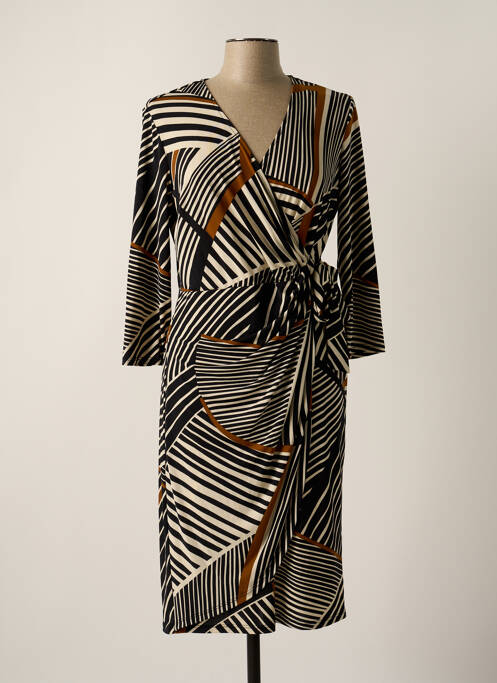 Rochie midi negru FRANK LYMAN femeie