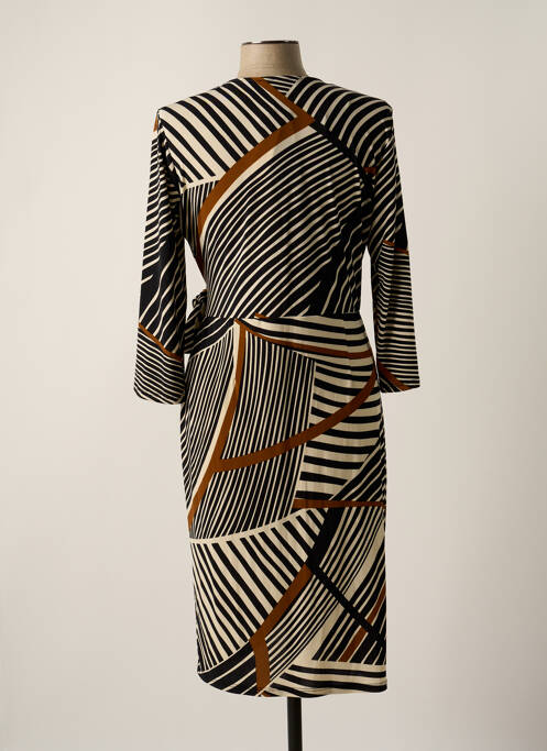 Rochie midi negru FRANK LYMAN femeie