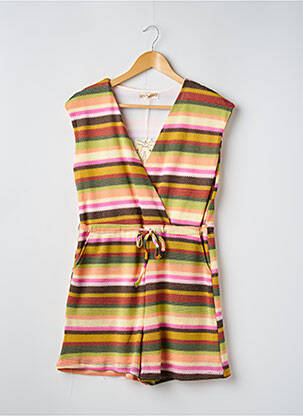 Salopetă scurtă maro EMMA & ASHLEY femeie