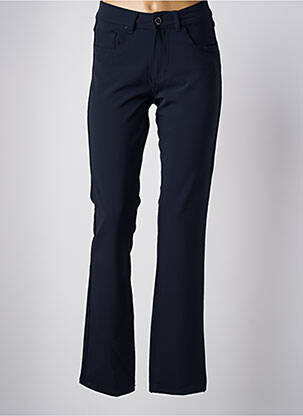 Pantalon slim buzunare albastru PARA MI femeie