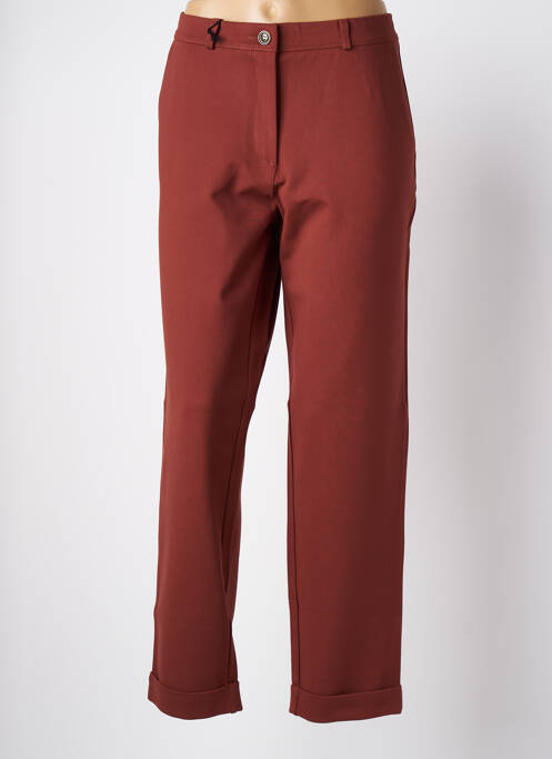 Pantalon chino roșu EAST DRIVE femeie