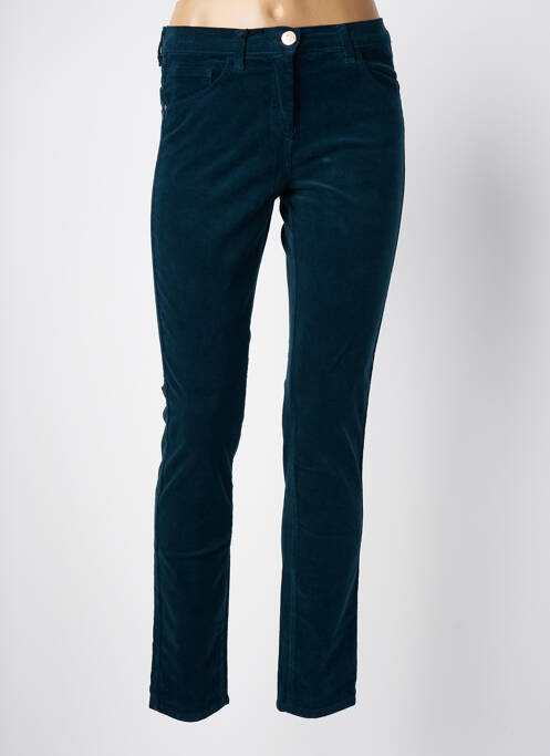 Pantalon slim albastru EAST DRIVE femeie